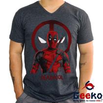 Camiseta Deadpool 100% Algodão Geeko
