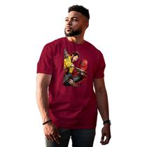 Camiseta Deadpool and Wolverine masculina Fight 100% algodão