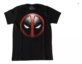 Camiseta Deadpool Logo Blusa Adulto Unissex Mb006 BM