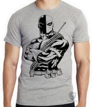 Camiseta Deathstroke Blusa criança infantil juvenil adulto camisa tamanhos Camiseta Deathstroke Blusa criança infantil juvenil adulto camisa tamanhos