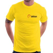Camiseta Debian Linux - Foca na Moda