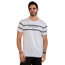Camiseta Decote Careca Estampada Masculina Revanche Briones Camiseta Decote Careca Estampada Masculina Revanche Briones