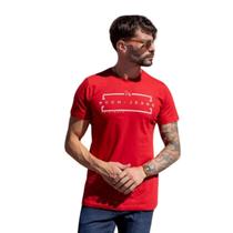 Camiseta Decote Careca Estampada Masculino Revanche Malagón Camiseta Decote Careca Estampada Masculino Revanche Malagón