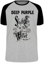 Camiseta Deep Purple Smoke Blusa Plus Size extra grande adulto ou infantil Camiseta Deep Purple Smoke Blusa Plus Size extra grande adulto ou infantil