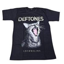 Camiseta Deftones Adrenaline Blusa Adulto Unissex Banda Pz404 Camiseta Deftones Adrenaline Blusa Adulto Unissex Banda Pz404