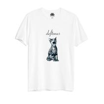 Camiseta Deftones Kitty 100% algodão 165 g/m² unissex