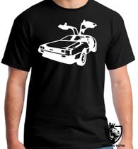 Camiseta DeLorean Blusa criança infantil juvenil adulto camisa todos tamanhos