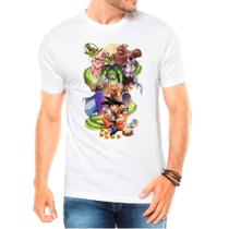 Camiseta Desenho Anime Dragon Ball Z Luta Masculina 09