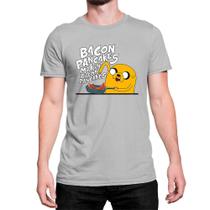 Camiseta Desenho Bacon Pancakes Jake Hora de Aventura - Store Seven