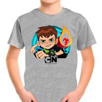 Camiseta Desenho BEN10 Moda Infantil Roupa Criança 02