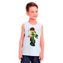 Camiseta Desenho BEN10 Moda Infantil Roupa Criança 03