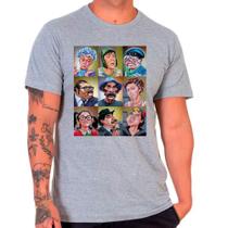 Camiseta Desenho Chaves Chapolin Chiquinha Kiko Masculina 13