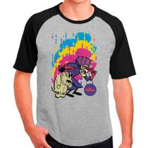Camiseta desenho dick vigarista rabugento cinza masculina01