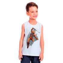 Camiseta Desenho He-man Infantil11