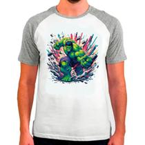 Camiseta Desenho Hulk Herói Quadrinhos Masculina 02