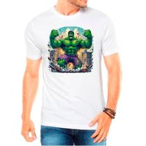 Camiseta Desenho Hulk Herói Quadrinhos Masculina 02