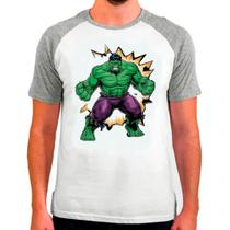 Camiseta Desenho Hulk Herói Quadrinhos Masculina 02