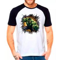 Camiseta Desenho Hulk Herói Quadrinhos Masculina 03