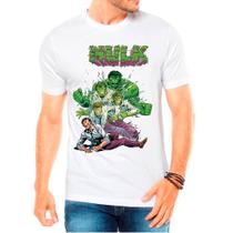 Camiseta Desenho Hulk Herói Quadrinhos Masculina 04