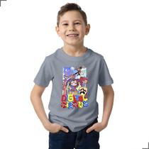 Camiseta Desenho Incrivel Circo Digital Infantil Animação - Asulb
