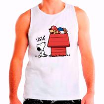 Camiseta desenho snoopy camisa masculina lançamento 01
