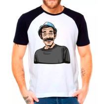 Camiseta desenho sr madruga turma chaves camisa masculina lançamento 01