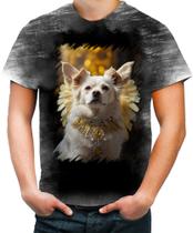Camiseta Desgaste Anjo Canino Cão Angelical 1