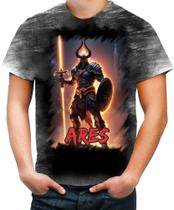 Camiseta Desgaste Ares Deus da Guerra Mitologia Grega 2