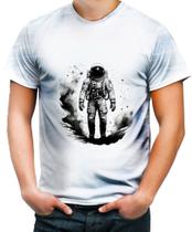 Camiseta Desgaste Astronauta Espaço Espacial Estrelas 3