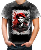 Camiseta Desgaste Boina Comunista Vermelha 6