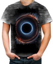 Camiseta Desgaste Buraco Negro Gravidade Espaço 15