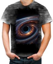 Camiseta Desgaste Buraco Negro Gravidade Espaço 6