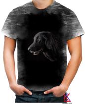 Camiseta Desgaste Cachorro Lind Flat coated Retriever Dog 1 Camiseta Desgaste Cachorro Lind Flat coated Retriever Dog 1
