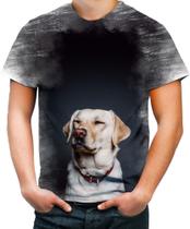 Camiseta Desgaste Cão Desconfiado Cãozinho Doguinho 1