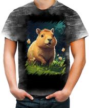 Camiseta Desgaste Capivara do Bem Animalzinho 13