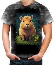 Camiseta Desgaste Capivara do Bem Animalzinho 14