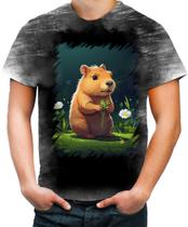 Camiseta Desgaste Capivara do Bem Animalzinho 18