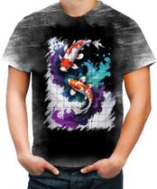 Camiseta Desgaste Carpa Peixe Sucesso Bravura Força 7
