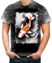 Camiseta Desgaste Carpa Peixe Sucesso Bravura Força 9