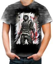 Camiseta Desgaste Ciborgue Ninja Robô Espreita 11