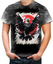 Camiseta Desgaste de Águia Asas Coragem Visão 12 - Kasubeck Store