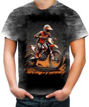 Camiseta Desgaste de Motocross Moto Adrenalina 10