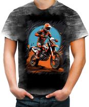 Camiseta Desgaste de Motocross Moto Adrenalina 12