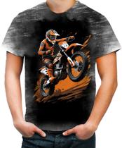 Camiseta Desgaste de Motocross Moto Adrenalina 16