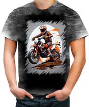 Camiseta Desgaste de Motocross Moto Adrenalina 4