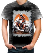 Camiseta Desgaste de Motocross Moto Adrenalina 9