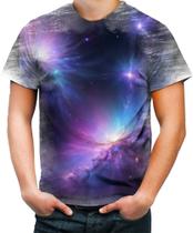 Camiseta Desgaste Estrelas Espaço Universo Galaxia 3
