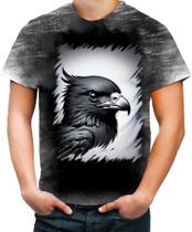 Camiseta Desgaste Falcão Negro Visão Determinação 2 - Kasubeck Store