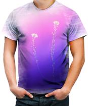Camiseta Desgaste Flor Gypsophila Purple Gips filas 1 Camiseta Desgaste Flor Gypsophila Purple Gips filas 1