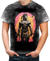 Camiseta Desgaste Gladiador Romano Coliseu 8